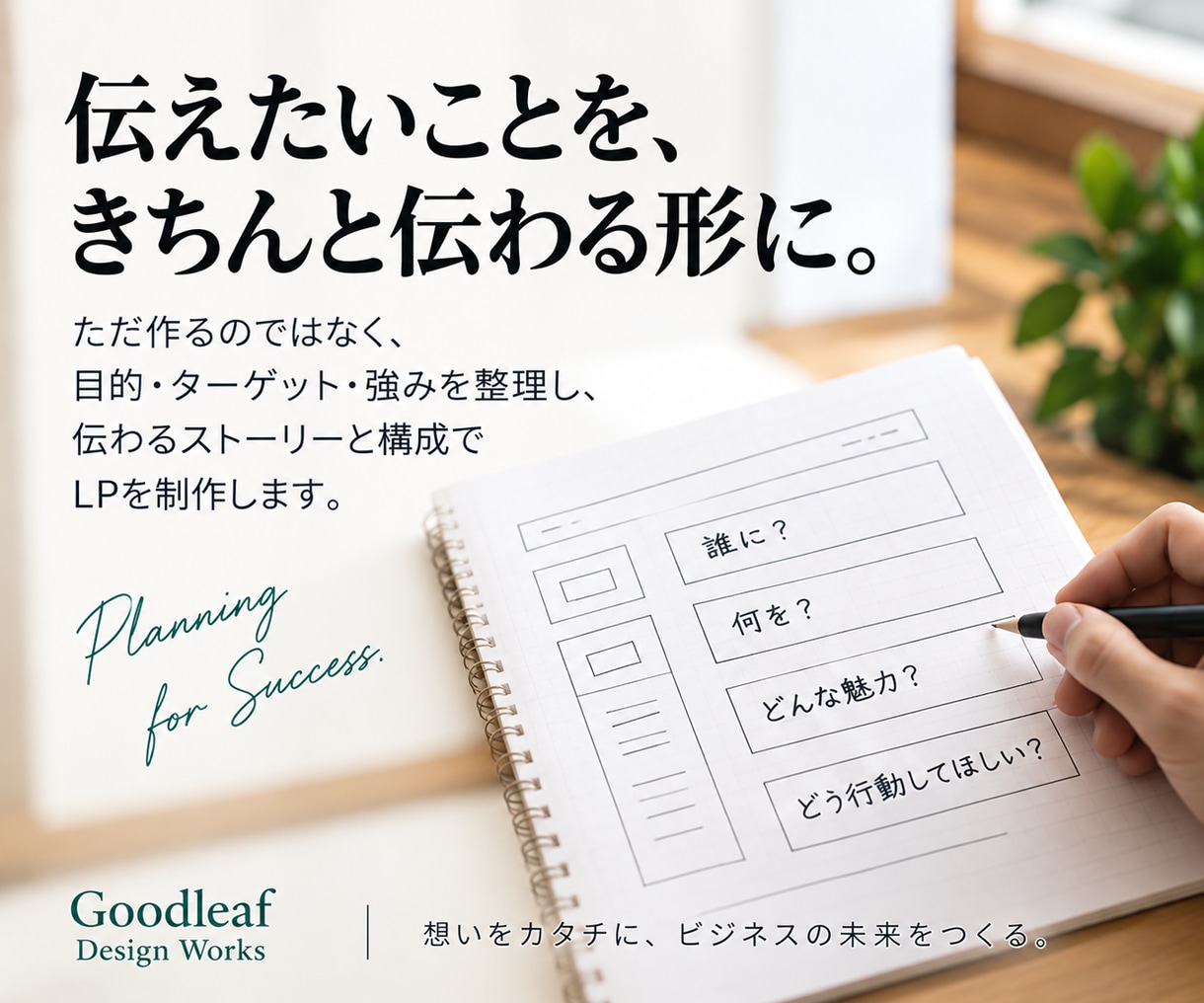 期間限定｜5万円で、伝えるLP制作します テンプレートをベースに、業種に合わせてLPをカスタマイズ イメージ2