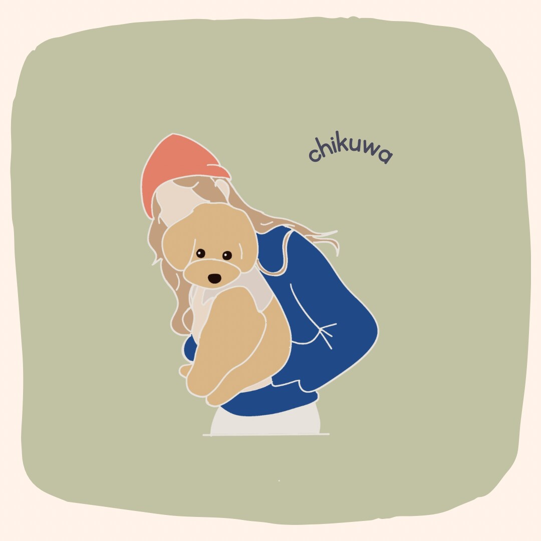 愛犬ちゃんのイラスト制作します 愛犬ちゃんのお写真からイラスト制作します イメージ1