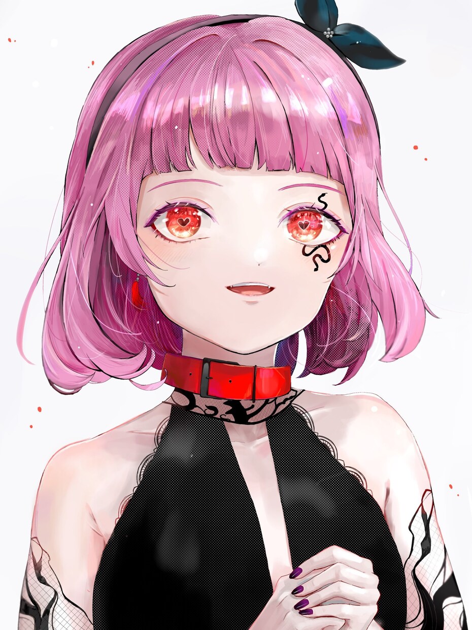 透明感のあるイラスト制作いたします アイコン、歌ってみた動画、サムネイル用など イメージ2
