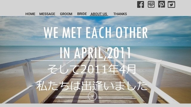 ウェブサイト風 プロフィールムービー作成します 大人気のウェブサイト風デザイン ×シンプル カラー イメージ2