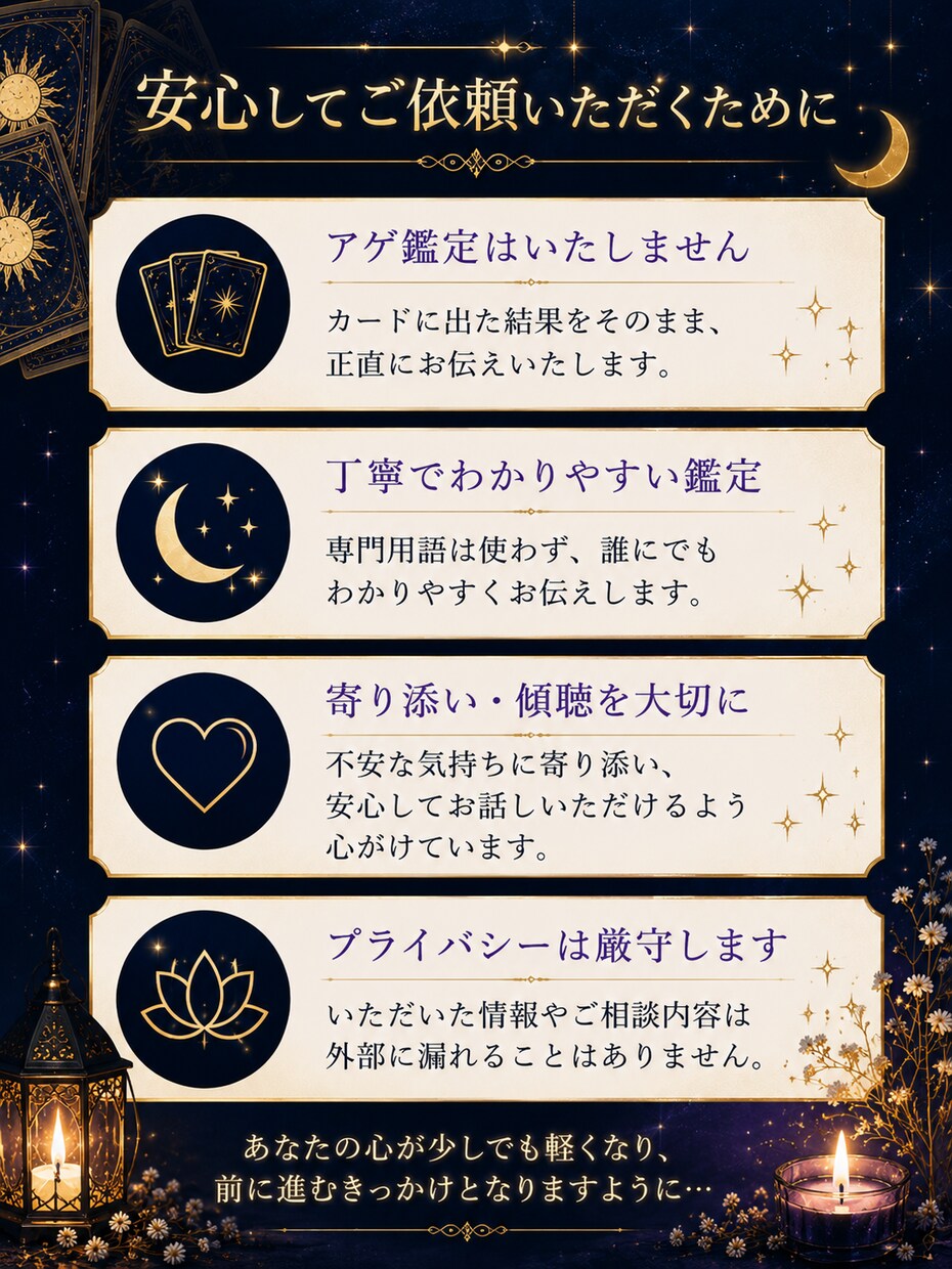 既読無視・未読無視の理由を占います 〜連絡再開の可能性と本音を視ます〜 イメージ3