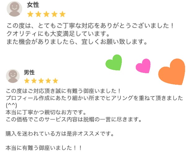 ココナラのプロフィール作成orリライトをいたします ココナラで、たくさん売れるためのプロフィールをつくります！！ イメージ9