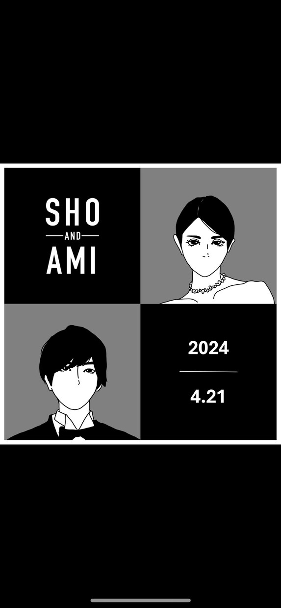 ウェディングイラストを作成します ウェルカムスペースに！SNSのアイコンに！ イメージ3