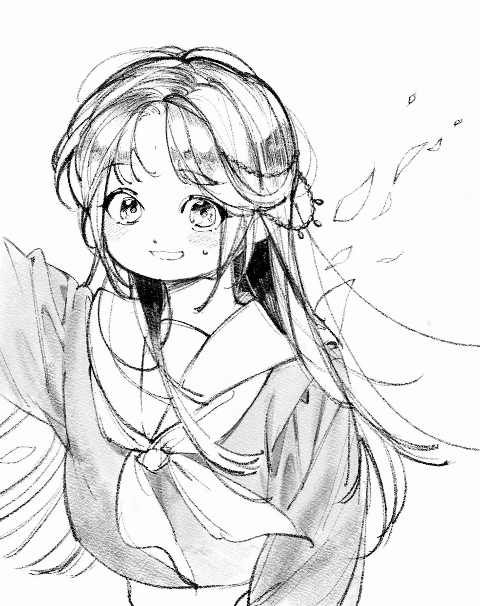 表情豊かな漫画風イラストを描きます アナログ線画の味を活かして丁寧に仕上げます イメージ1