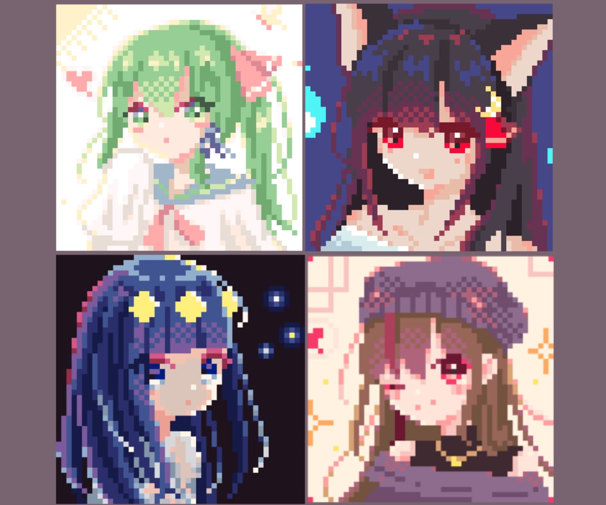 ドット絵のアイコン描きます 独特なドット絵の雰囲気を味わえます イメージ3