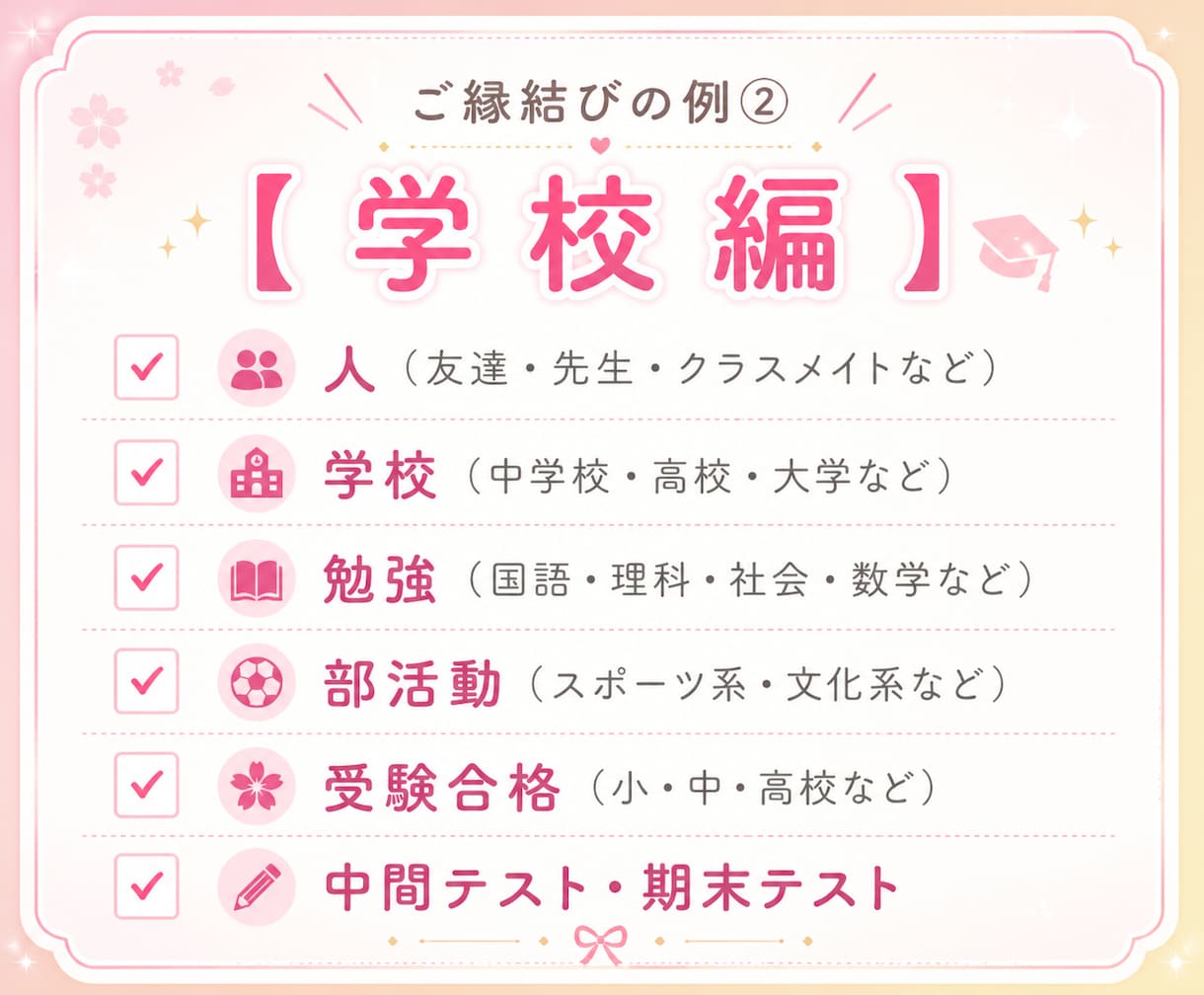 縁結び┃気になるあの人との距離をグッと縮めます 恋愛┃仕事┃お金┃勉強┃スキル┃相性UPで人生好転へ導きます イメージ3