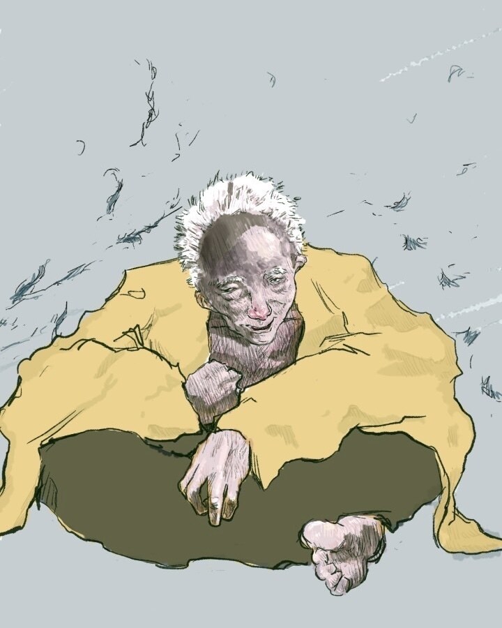 個性的な絵柄で目を惹く人物イラストを描きます アイコンや壁紙用に現役美大生のイラストはいかがですか？ イメージ5