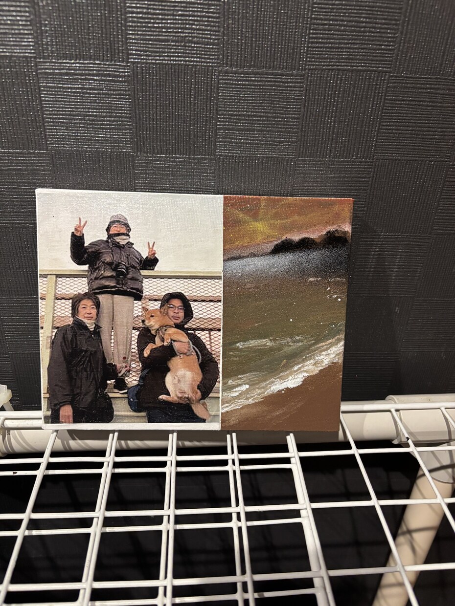 転写パネルを作成します スプレーアートと写真を融合した世界に一つの作品 イメージ2