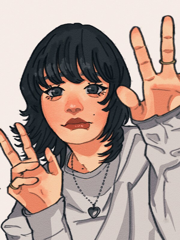 お写真をもとに似顔絵をお描きします SNSアイコン、思い出の記録、プレゼントなどに イメージ7