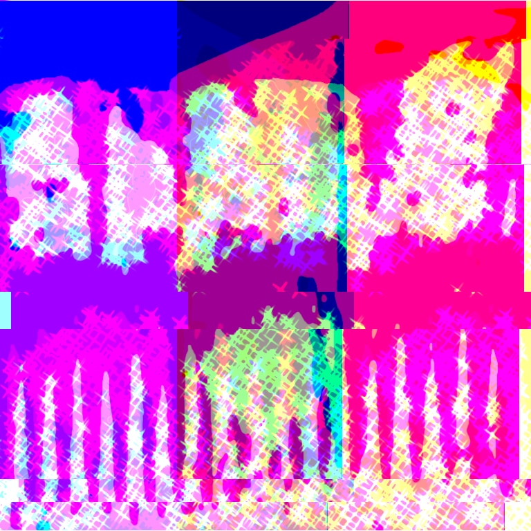 カラーで抽象的なイラストを描きます アイコンや背景に個性的なイラストで印象をインパクトに！ イメージ7