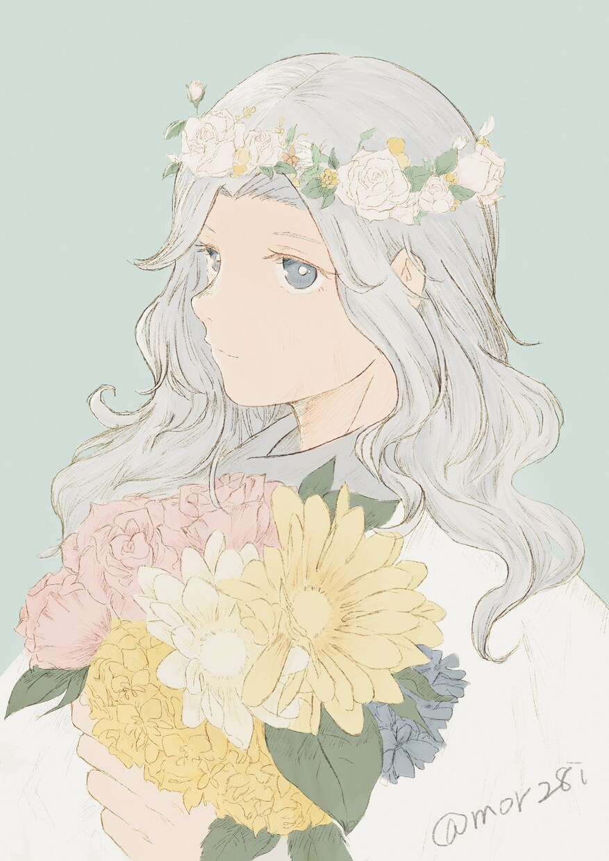 綺麗めなイラスト制作します MV・書籍・SNSアイコン等柔軟に対応いたします イメージ8