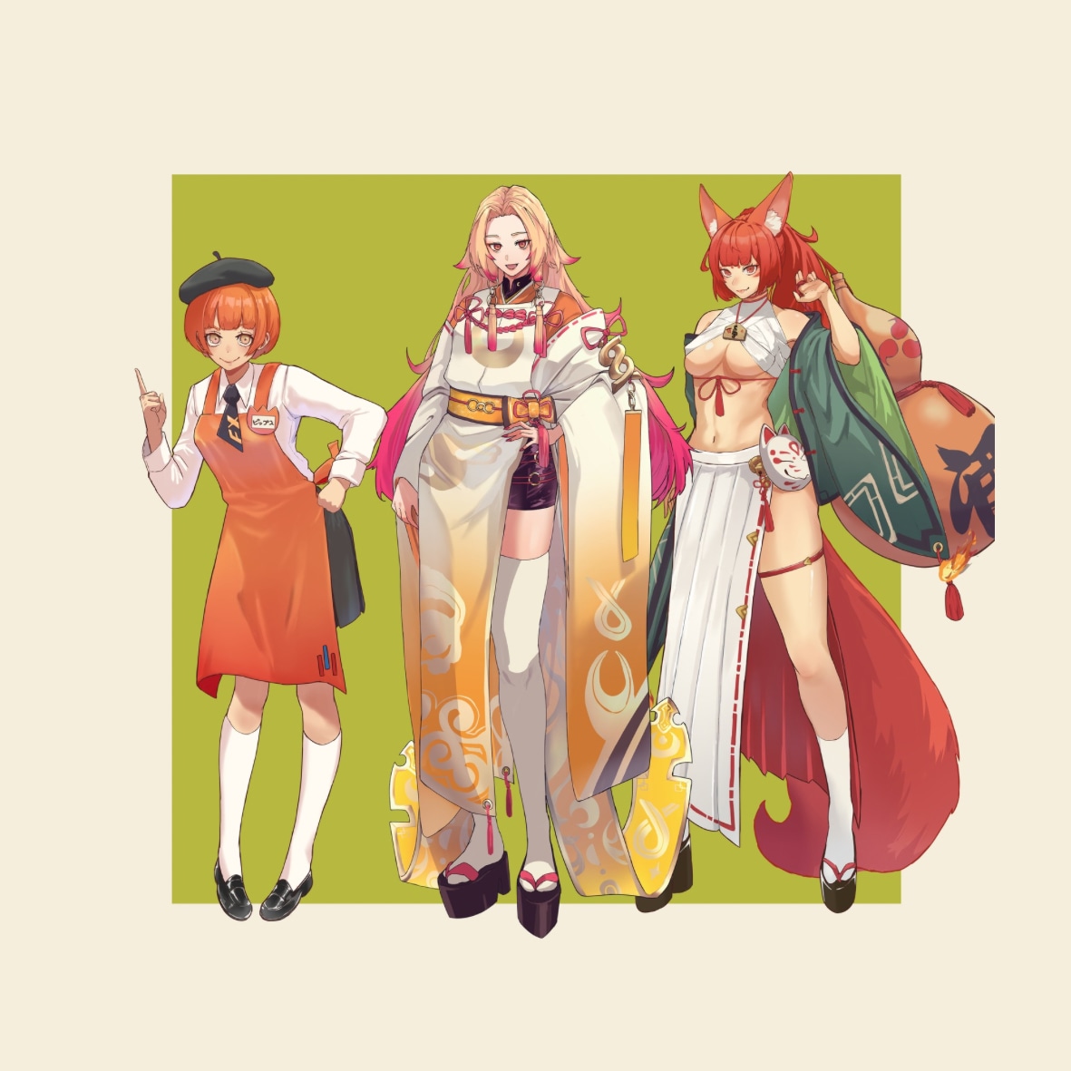 キャラクターデザインします 動画配信やIRIAMにあなただけのオリジナルキャラクターを！ イメージ3