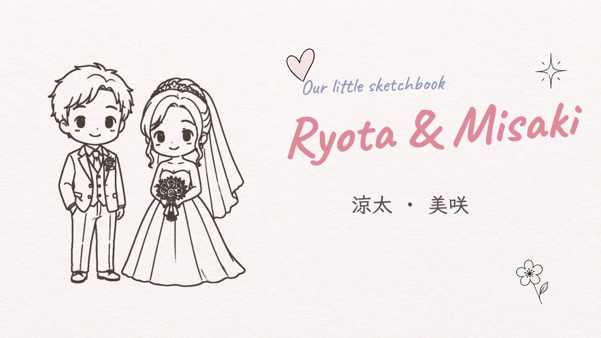 開設記念価格＋クーポン配布中 手書き風動画作ります 9/30までお気に入りで30%オフ 写真と線画でつづる イメージ2