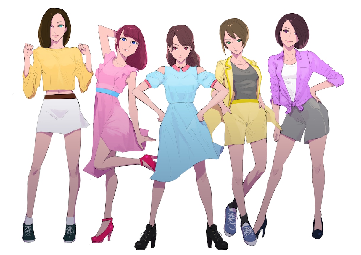 短納期！安く迅速に高品質なイラスト描きます お好みのキャラクター描きます！ イメージ6