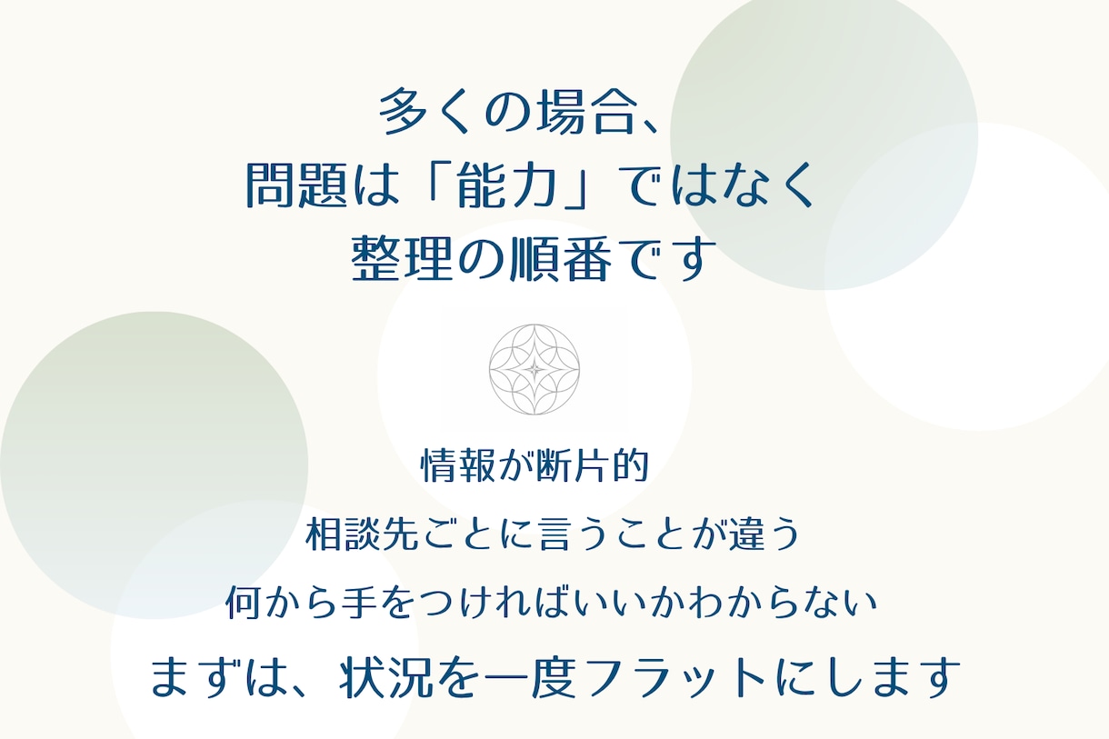 子どもの学習・教育の悩みを整理します 今の状況を言語化し、選択肢を一緒に見つけます イメージ2