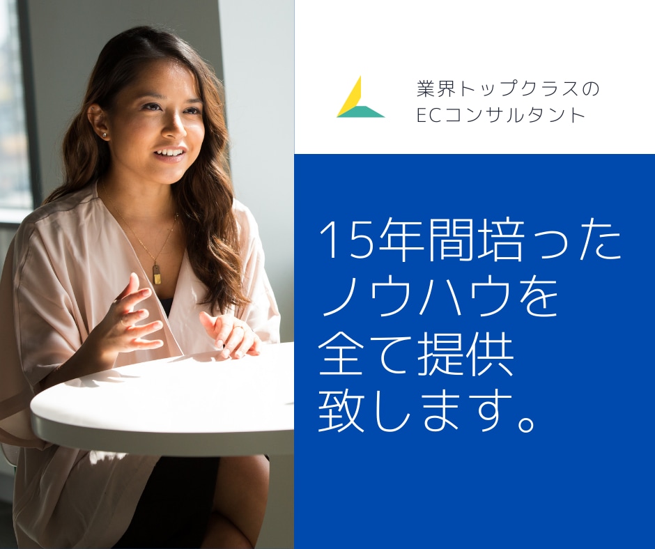 ネットショップ売上UPを目指すコンサルを行いまます 大手ECサイト公式でもコンサル経験！ イメージ5