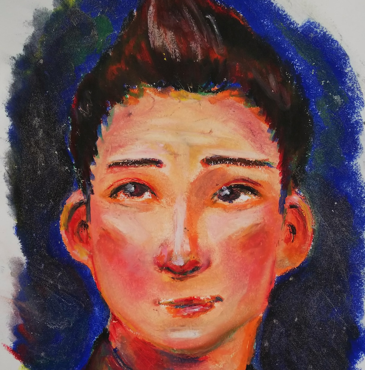 パステルクレヨンで似顔絵を描きます 絵本チック、レトロ、ほどよくリアルに描きます イメージ3