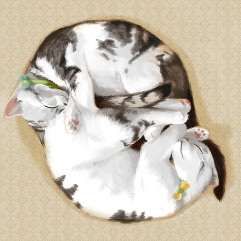 背景透過で動物描きます アクリルキーホルダー等の入稿にもお使いいただけます イメージ2
