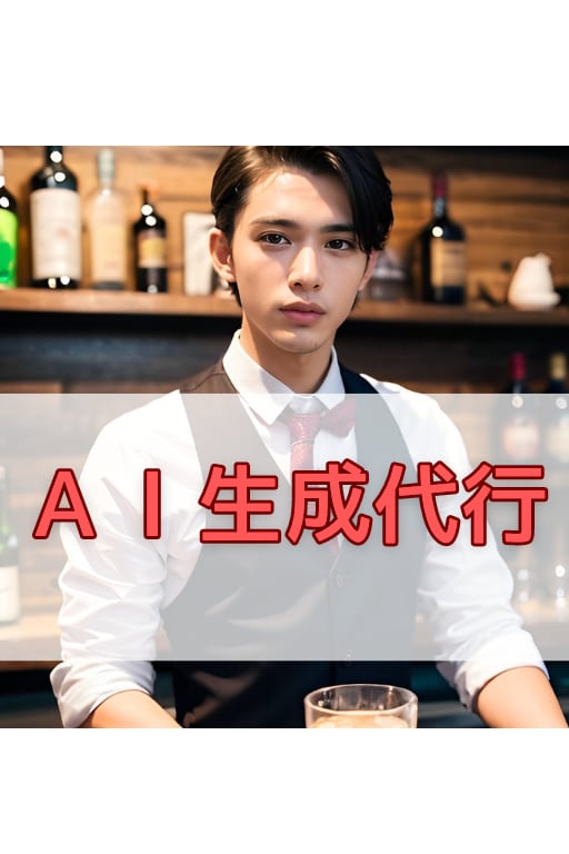 AI「イケメン」画像の生成代行します 理想のイケメンに出会いたくないですか？ イメージ1