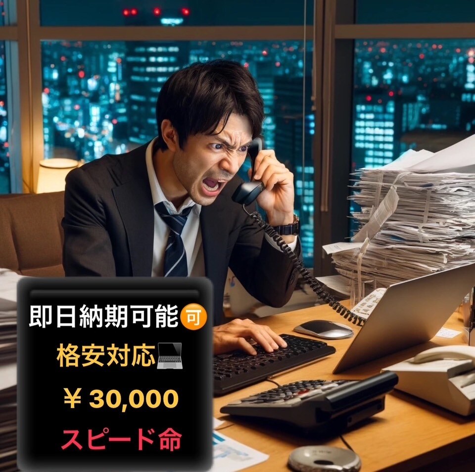 迅速にHPが必要な法人・個人様に提供します 迅速に必要な方に簡易的なHPを作成します イメージ1
