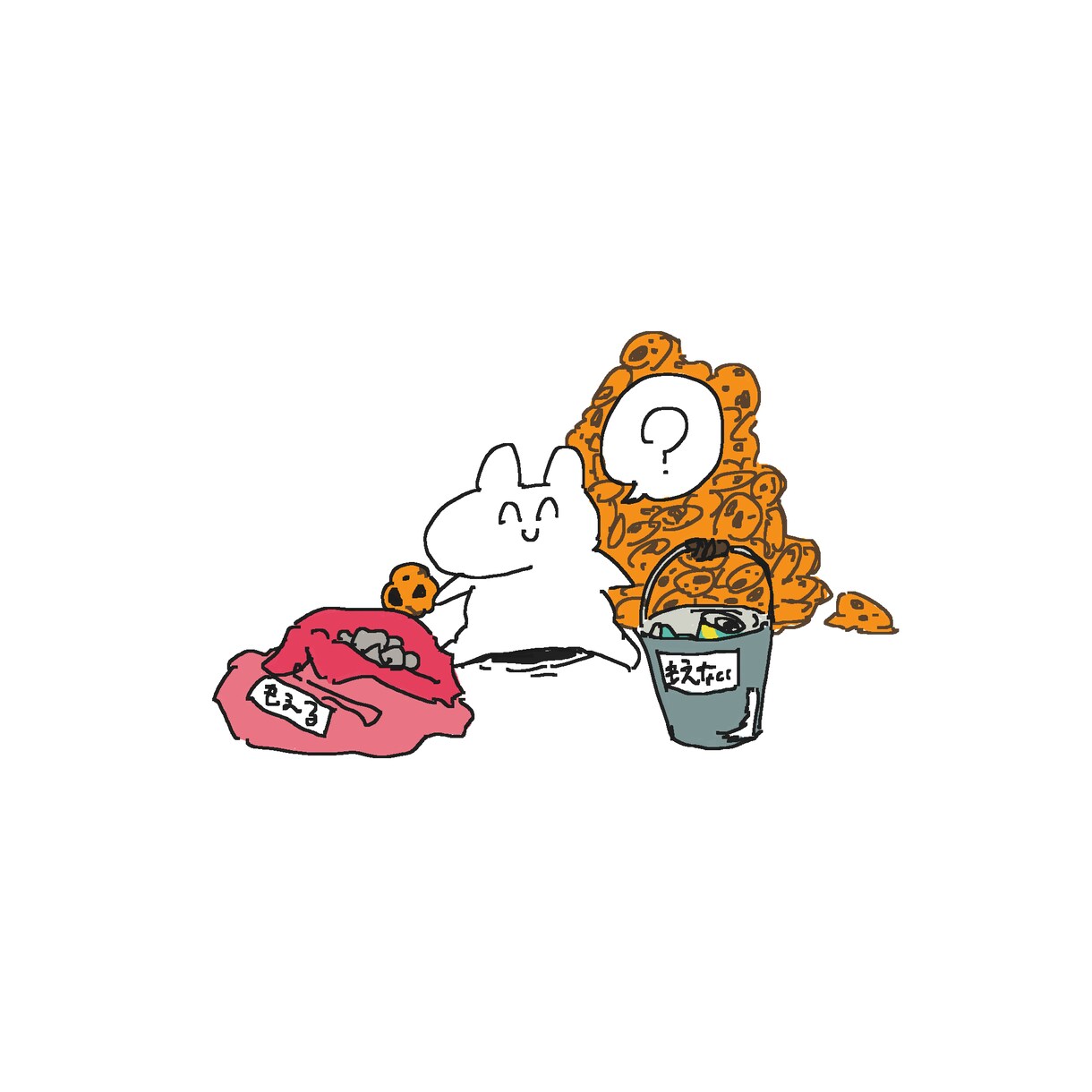 可愛い変な生き物を書きます いなそうでいないゆるゆるした生き物の絵を描きます！ イメージ8