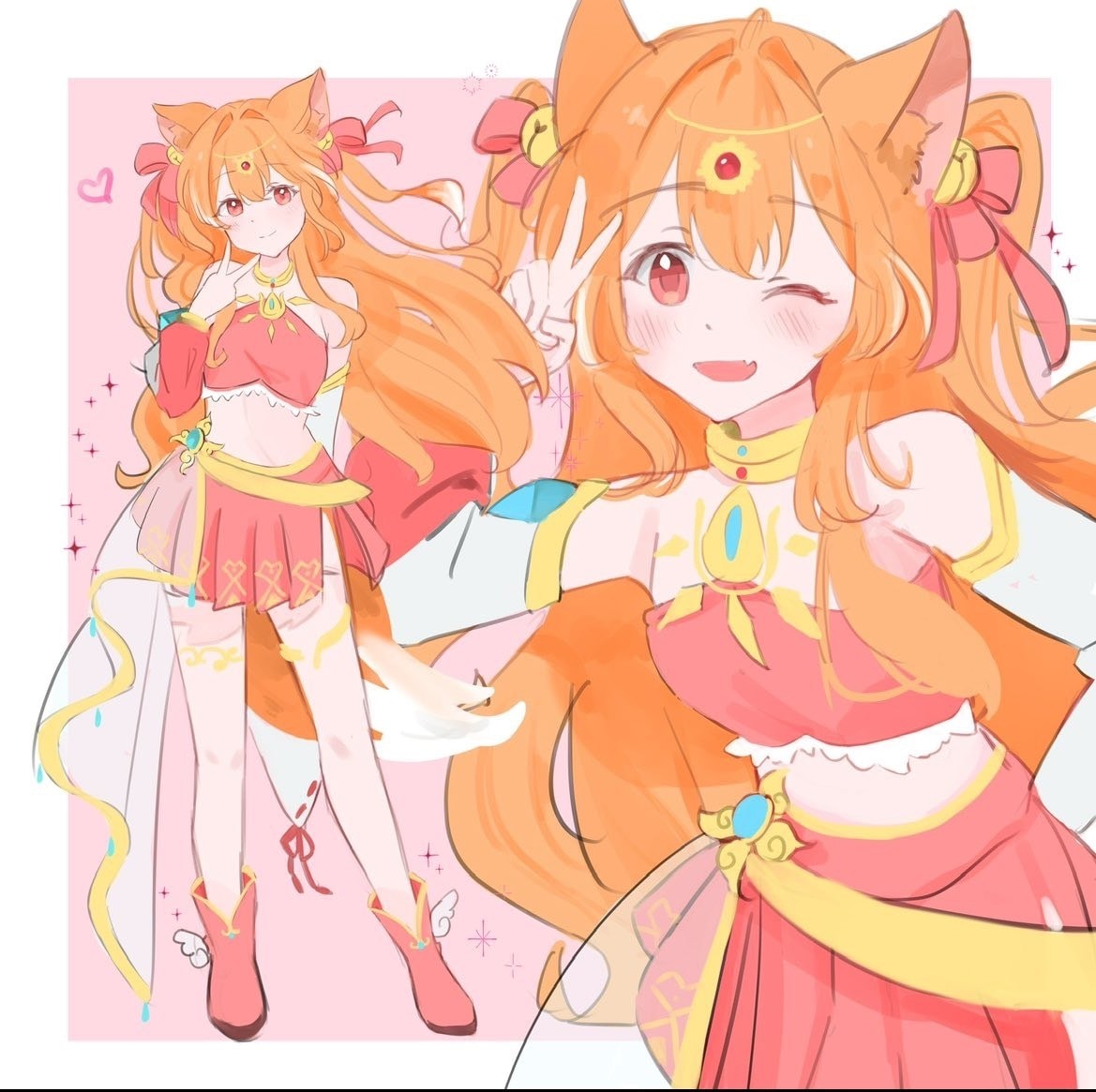 可愛い女の子のイラスト承ります 現役美大生です！4年で時間あるのでスピード納品可能です！ イメージ5