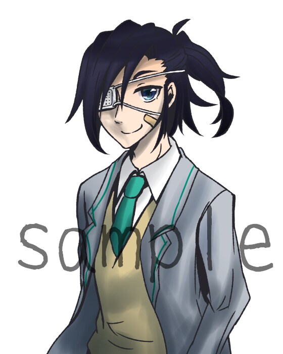 TRPG向けキャラクター立ち絵制作します アナログ風の塗りが特徴的なキャラクター描きます イメージ7