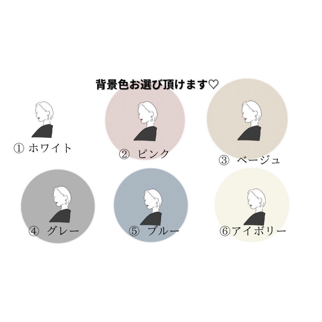 お洒落なSNSアカウント画像作成します 最短２日で作成！１人ポイントカラー背景有りは追加料金無し！ イメージ5