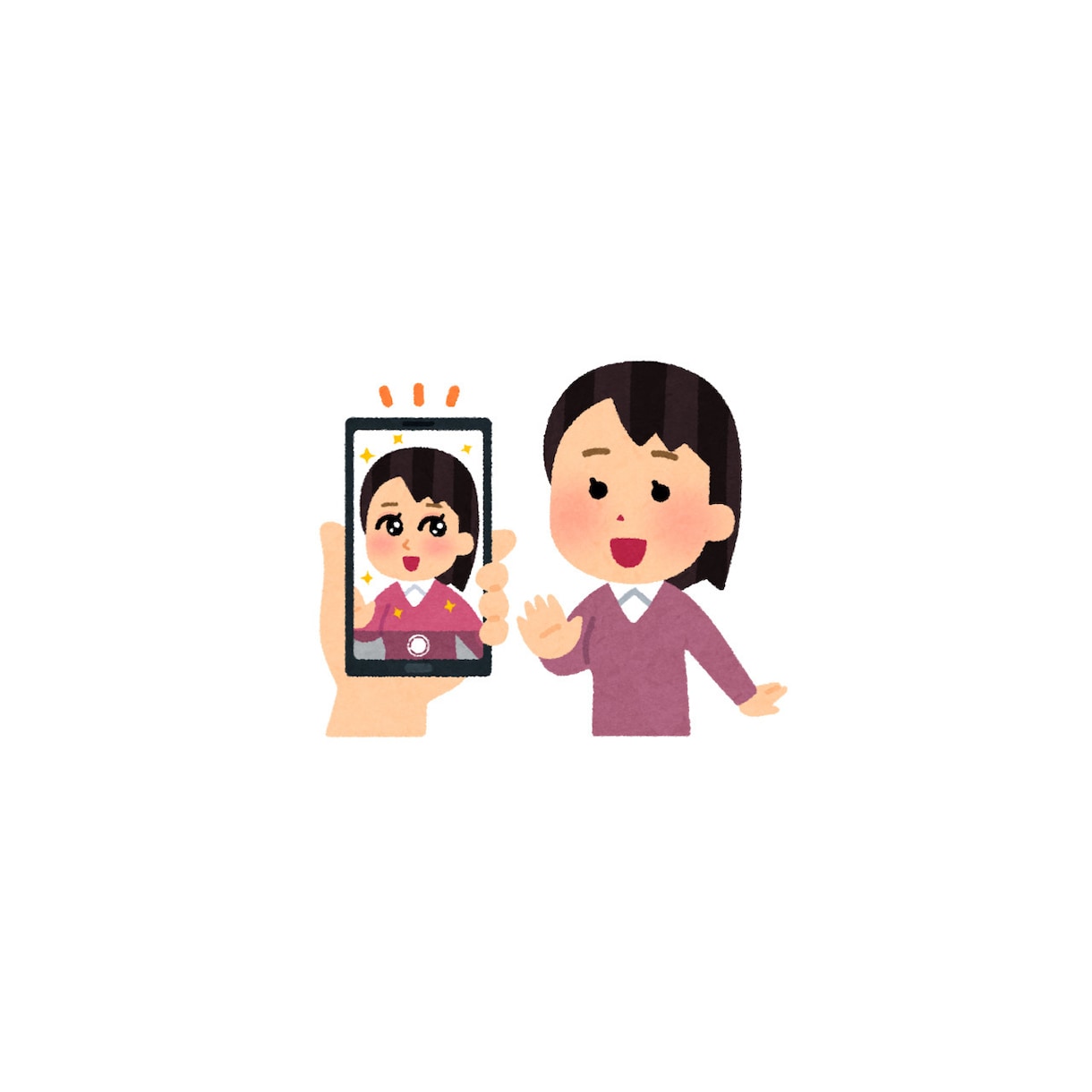 チャットレディのアイコン用画像を加工します チャットレディにぴったりな可愛らしい写真に仕上げます♪ イメージ1