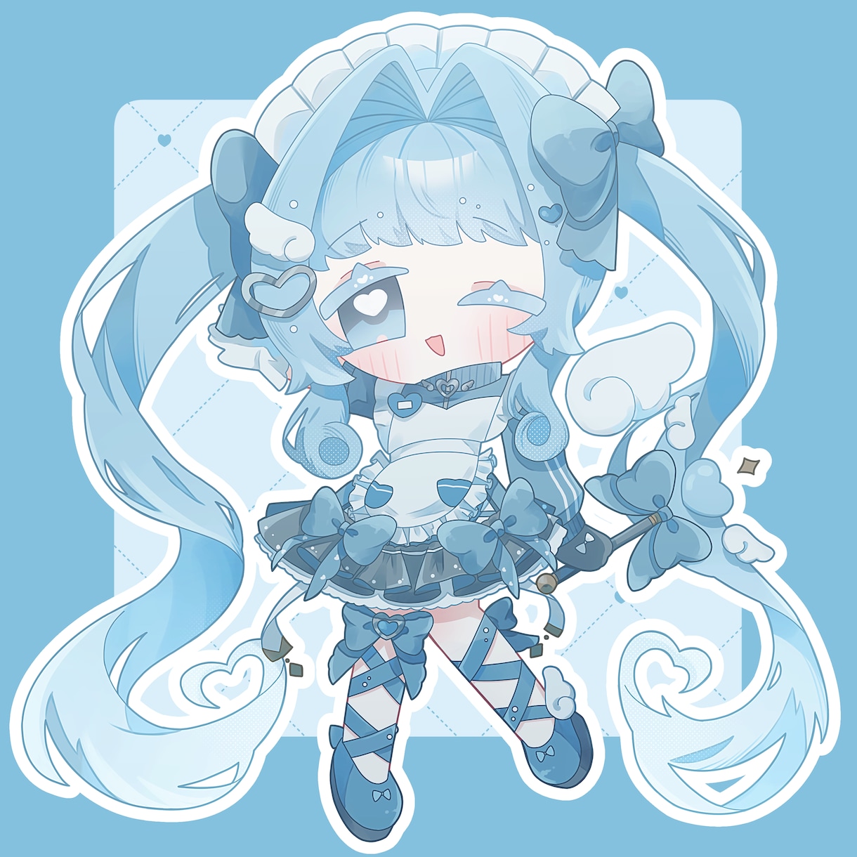 最短1日！かわいいSDイラスト描きます Vtuberさんから人気！アイコン/グッズ/配信向け イメージ3