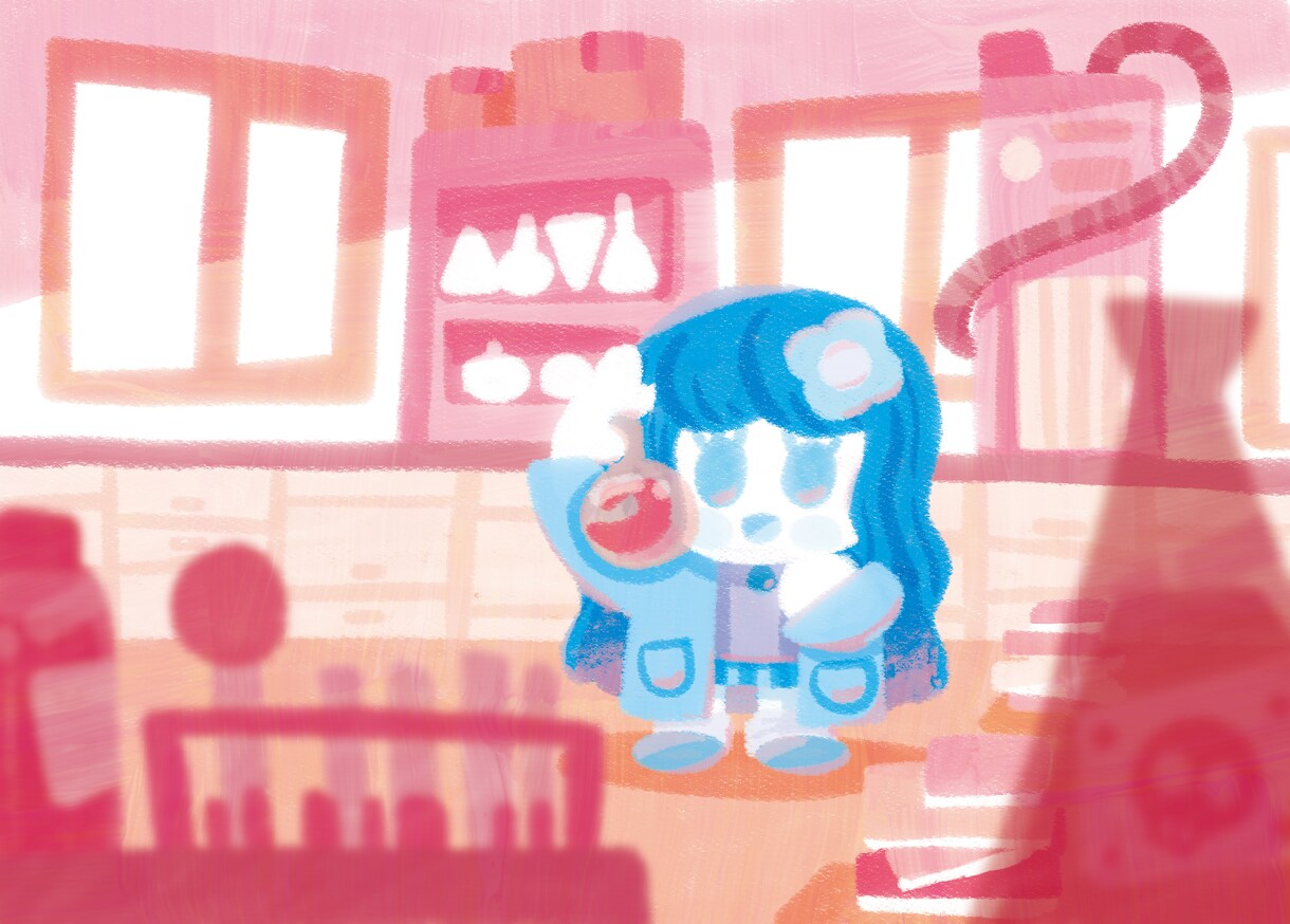 絵本の1ページのような一枚絵にします 頭の中にある、まだ絵になってない物語を、イラストに イメージ4