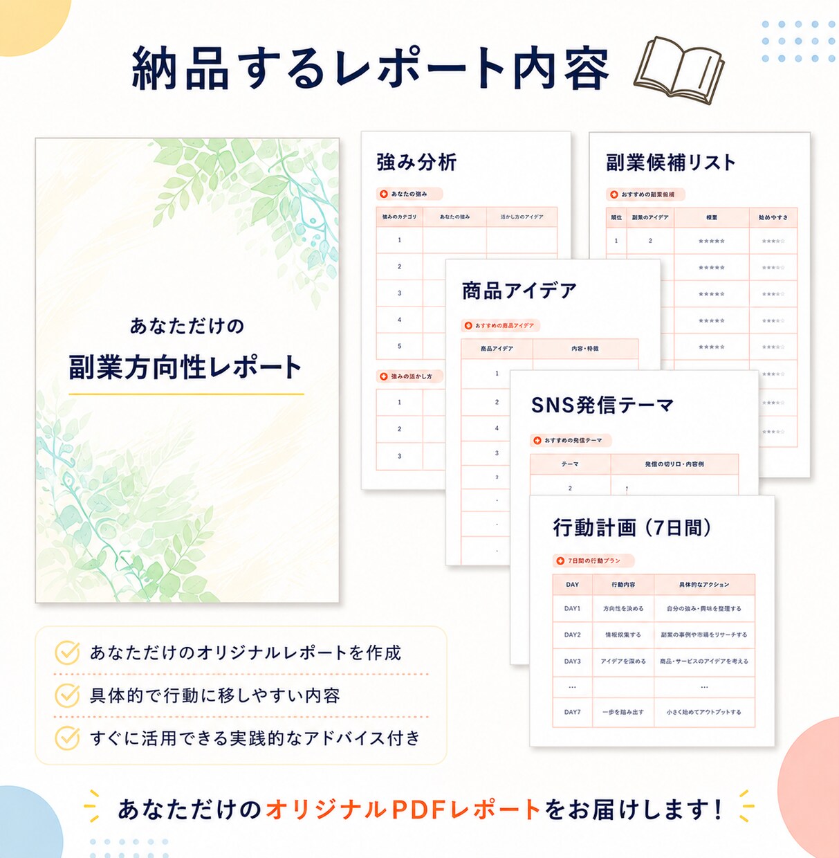 副業初心者向け｜あなたの強みを整理します 強みを整理して次の一歩を見つけます イメージ4