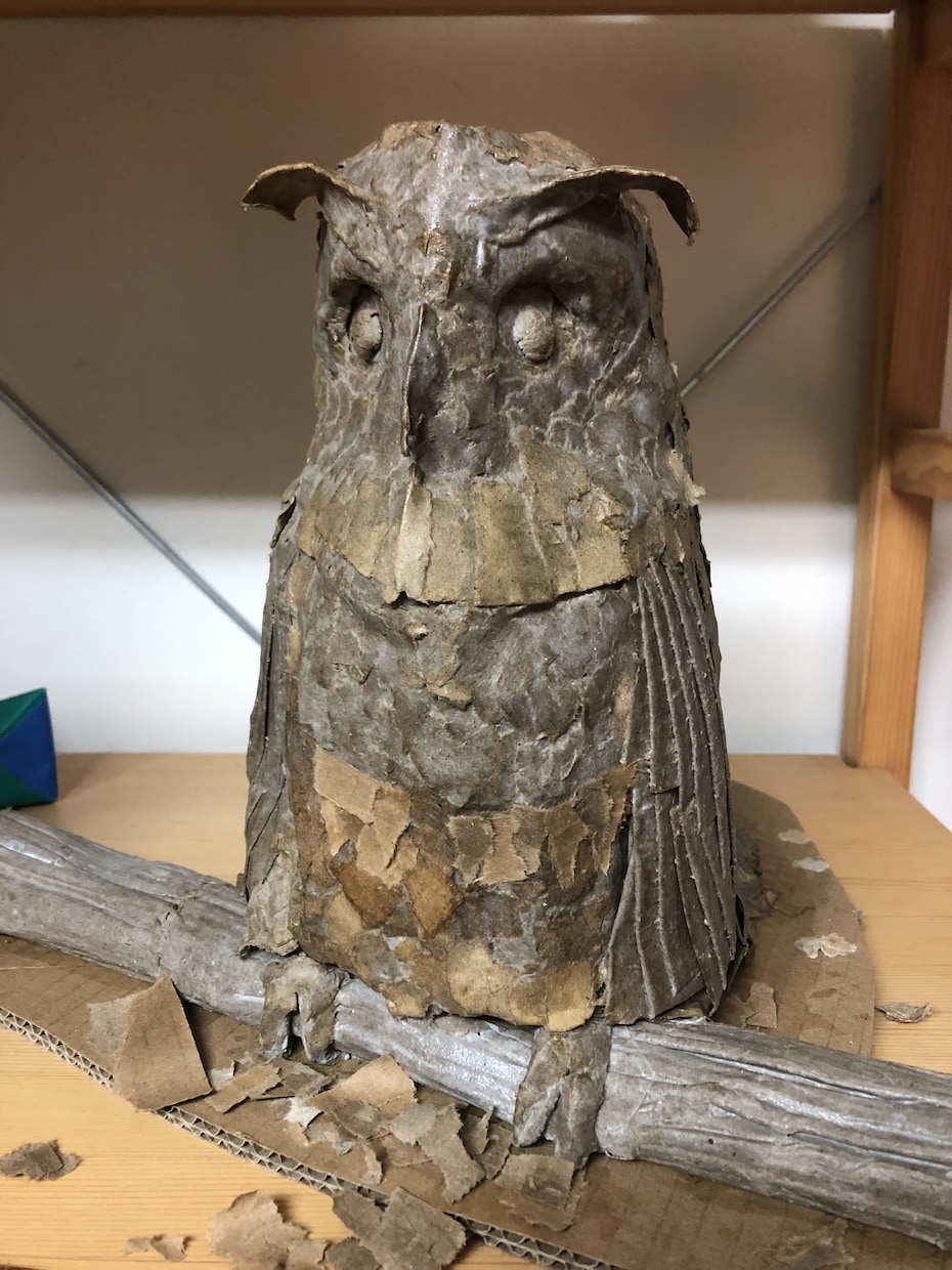 段ボールを使って木彫りのような作品を作ります まるで木彫りのような作品を安価に、オーダーメイドで仕上げます イメージ1