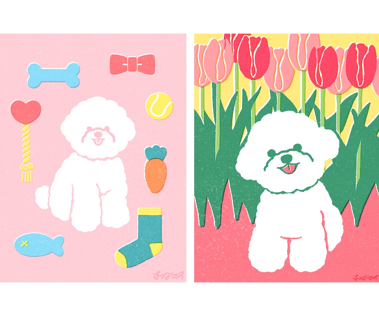 商用OK☆ペットやお好きな動物のイラスト描きます 様々なご使用用途に合わせて制作可能です！ イメージ1