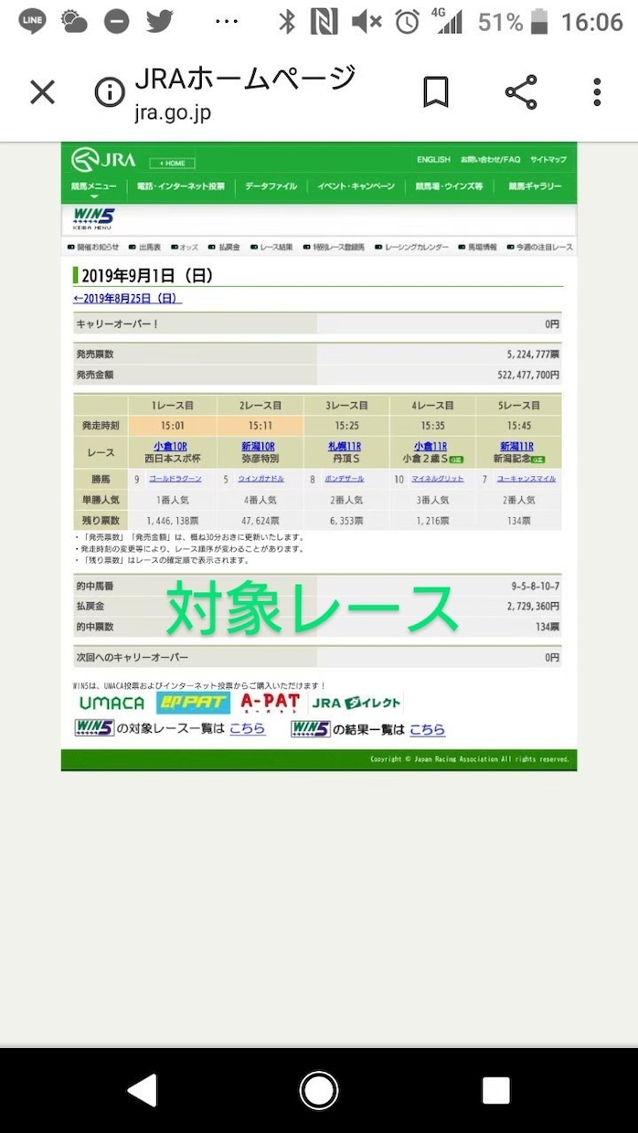 競馬少額WIN5投資！少額点数で的中方法を教えます 血統、展開、馬場傾向、持ち時計の多方面から予想します イメージ3