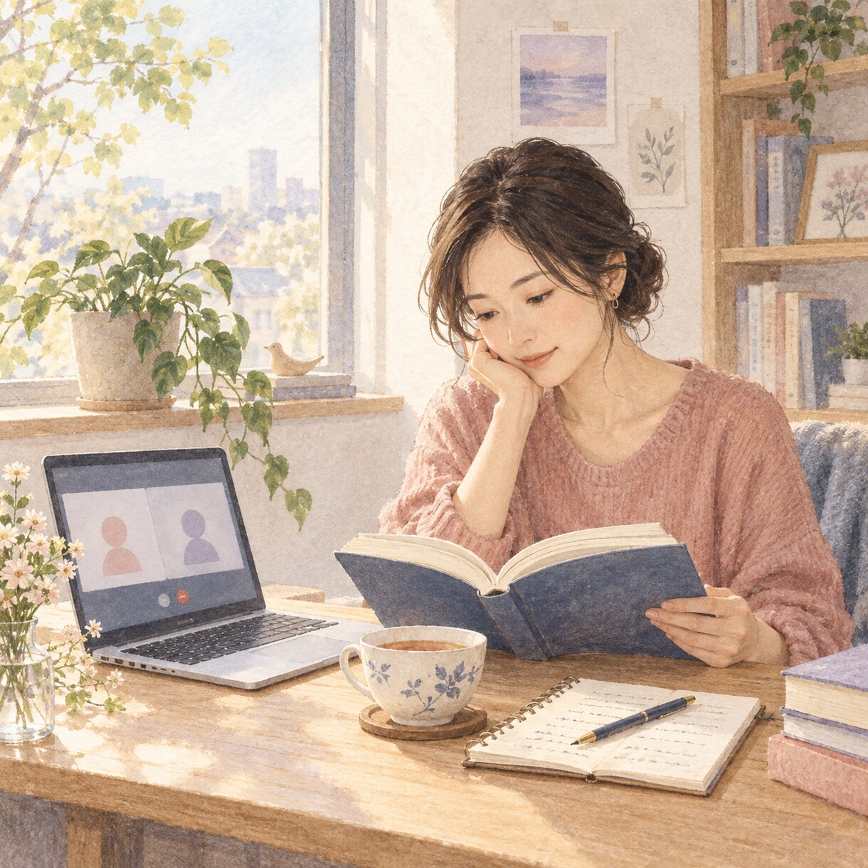 積ん読の一冊を読んで話す30分読書会をご提供します 読む期限と、話す予定を先に決めます イメージ1