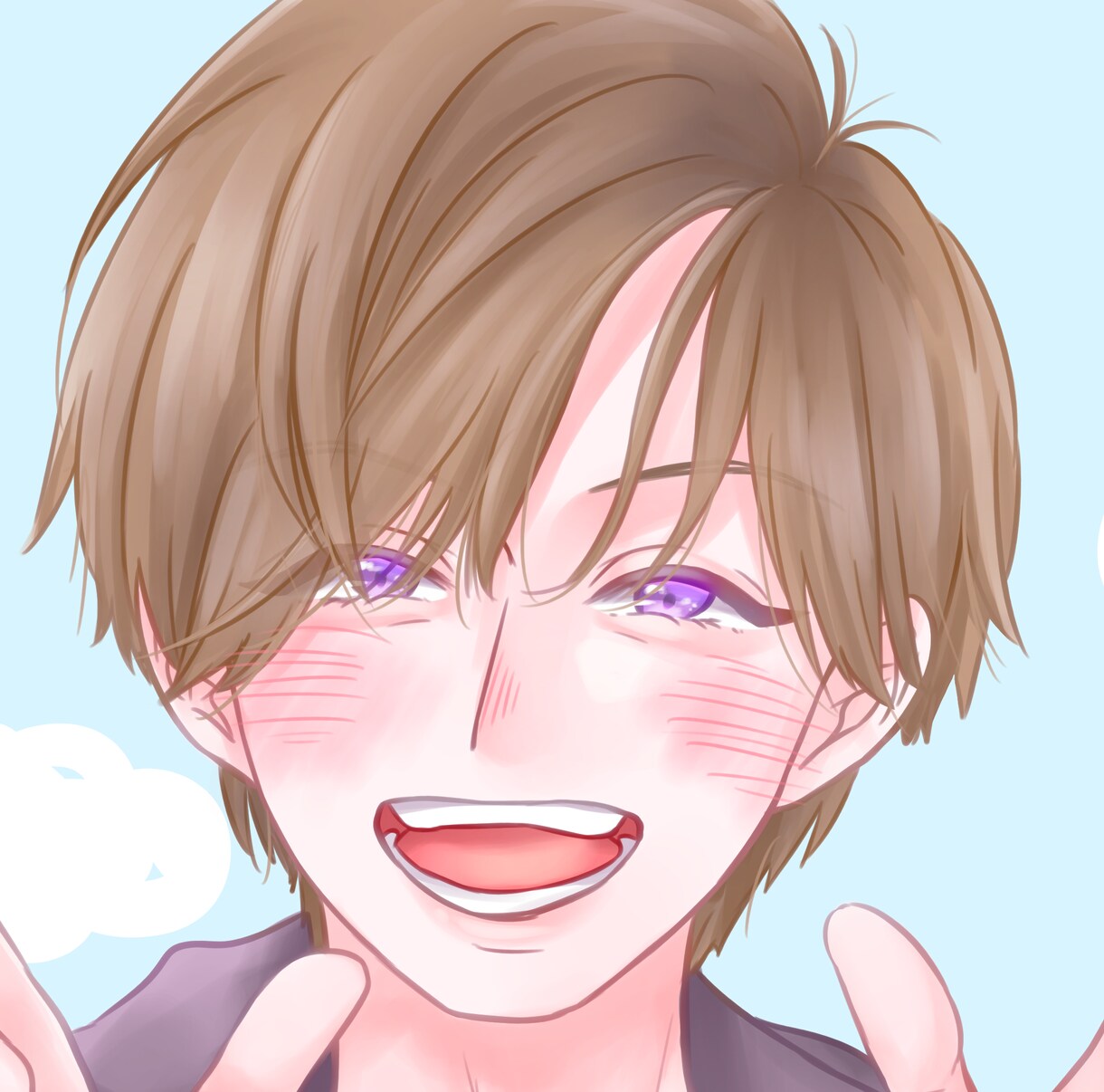 ヘッダー、サムネ、一枚絵、ゲーム立ち絵お描きします かっこいいイラストもかわいいイラストも様々な絵柄お描きします イメージ1