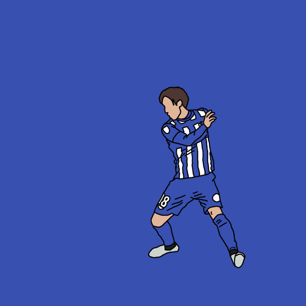 サッカーの写真をオシャレなイラストにします アイコン・壁紙作成(サッカー以外も可) イメージ7