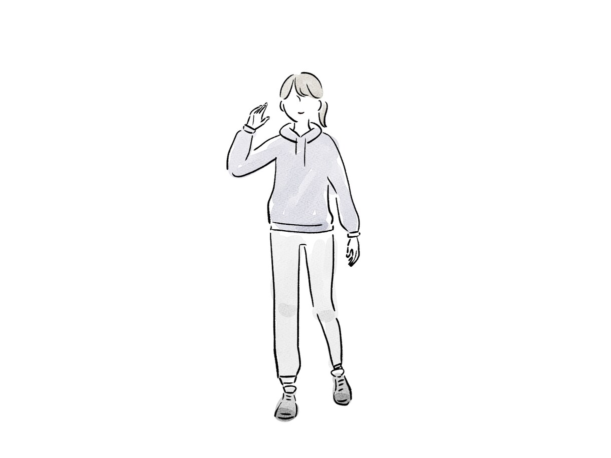 おしゃれでシンプルな人物描きます シンプルだけど伝わる！ゆるっとイラスト⭐︎ イメージ6