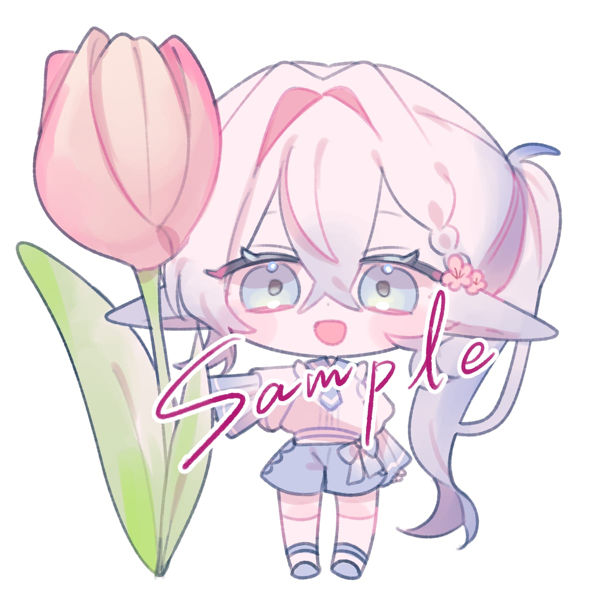 かわいいSDイラストを描きます ゆるふわでかわいいデフォルメが得意です イメージ4