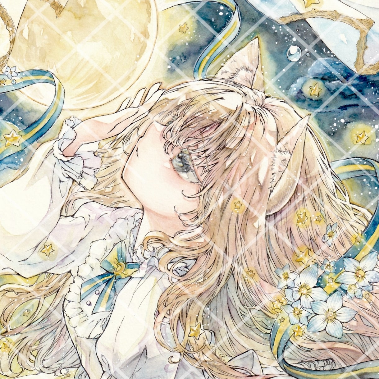 透明水彩イラストお描きします 可愛いアナログイラストお描きします イメージ1