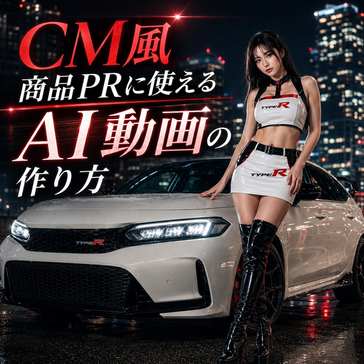 CM風★商品PRに使えるAI動画の作り方教えます どのAIを使えばいい？ツール選びから丁寧にお伝えします イメージ1