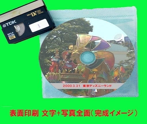 未ファイナライズDVDをビデオDVDに変換します 元DVD1枚分（抽出元1枚）の価格です イメージ6