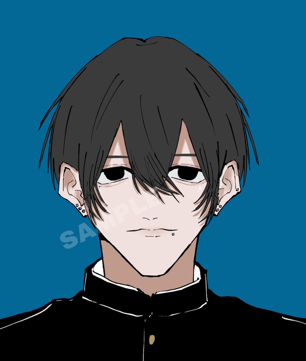 カッコイイ男の子や中性など描きます イラストで活動者様などのサポートしていきたいです イメージ1