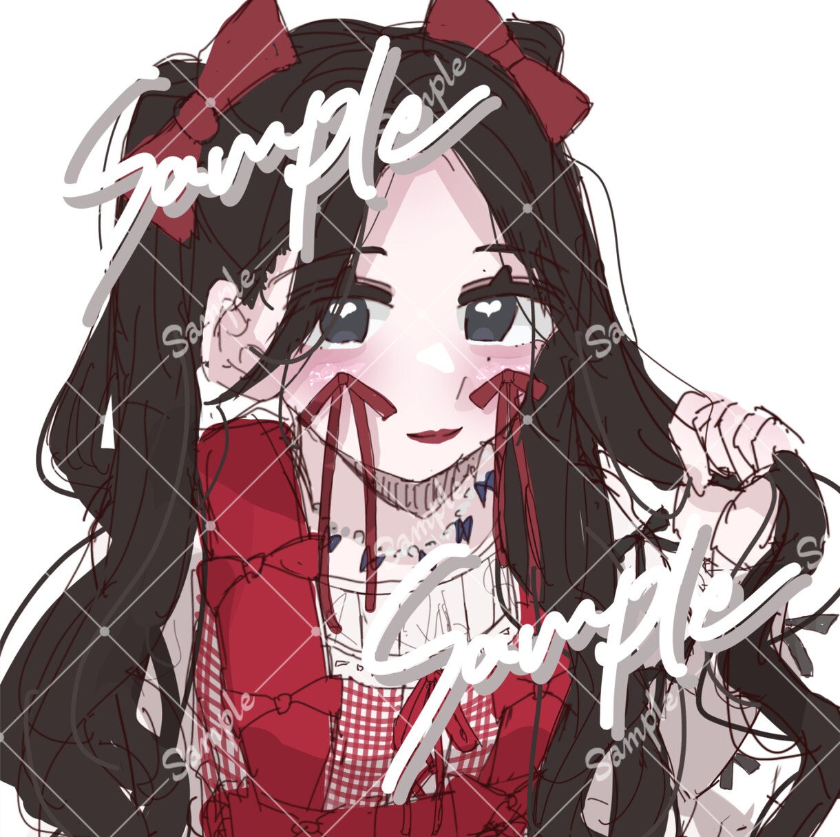 量産夢絵、コテ同を描きます かわいい男女を描くのが大得意の絵師が描かせていただきます！ イメージ8