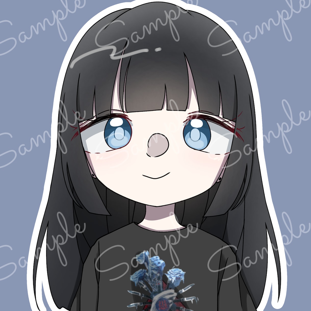 SNSで使えるデフォイラストのアイコン描きます SNSで使えるデフォルメキャラを描きます！ イメージ3