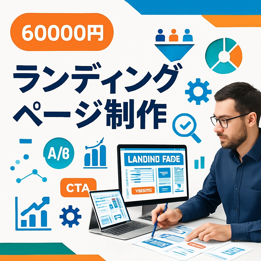 コンバージョン率の高いLPを制作します 売上に直結する高品質ランディングページ イメージ1