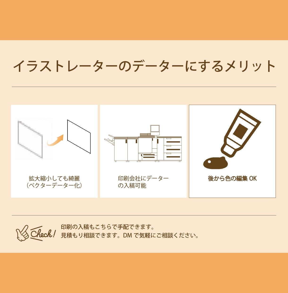 現役デザイナーがイラストレーターでトレースします アナログなデーターを綺麗なデジタルデーター化しませんか？ イメージ2