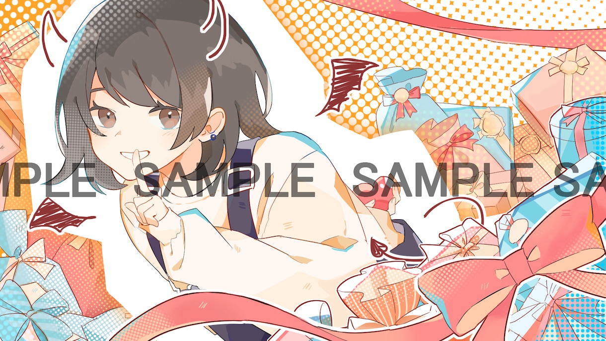 通常イラスト、歌ってみた、動画用なども制作します レイヤー分け納品可能！歌ってみた動画他、用途に合わせて！ イメージ1
