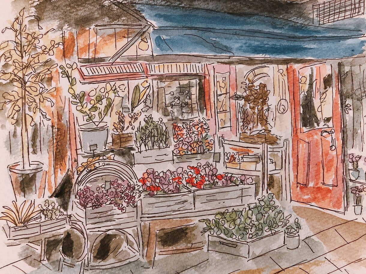 お店のPRイラスト描きます 温かみのある水彩であなたのお店を宣伝しましょう！ イメージ8